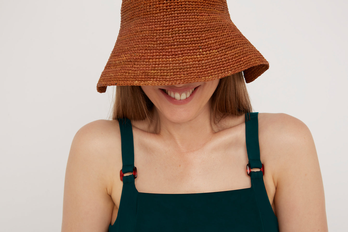 The Classic Square One-Piece - Marine Green